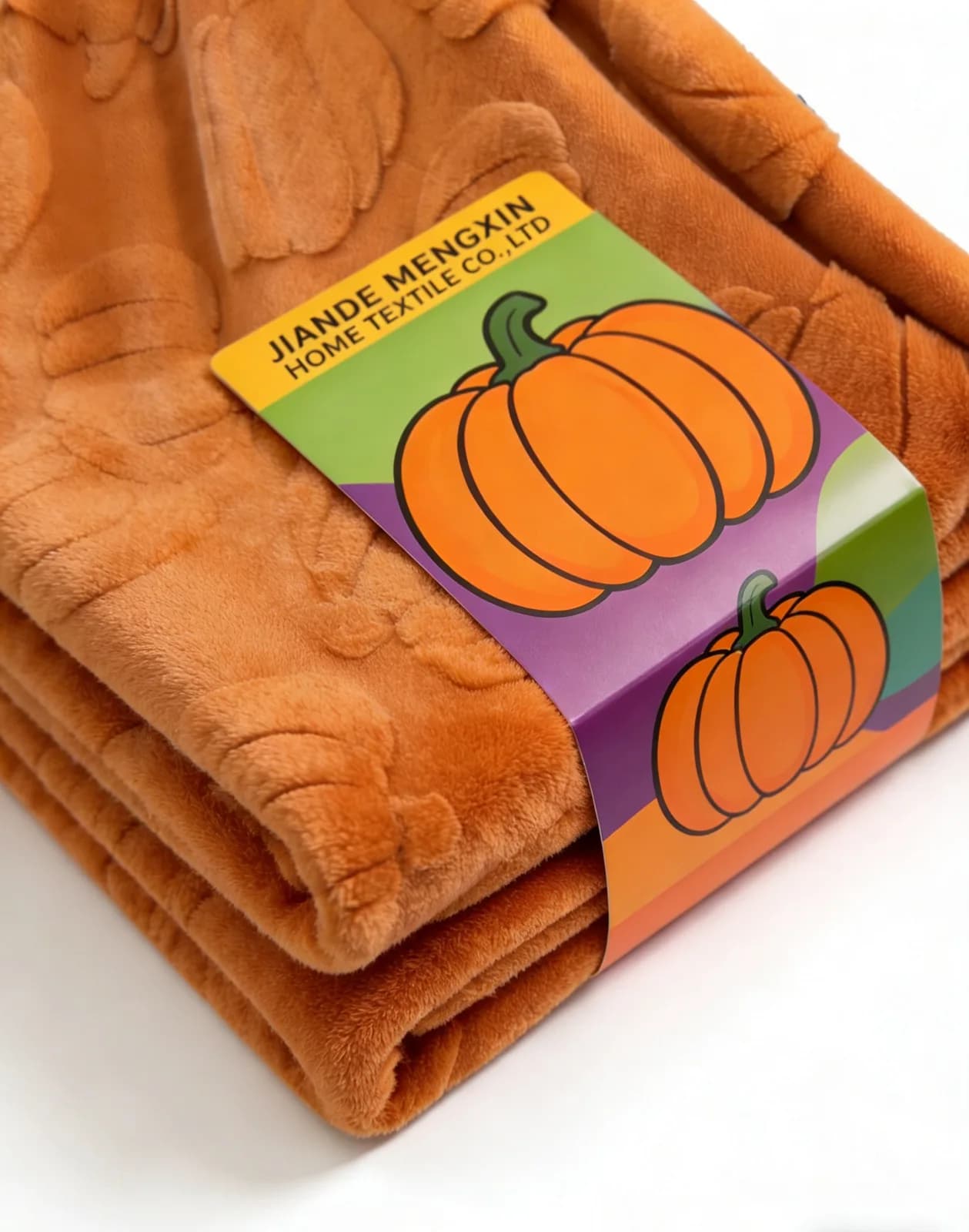 Solid Textured Double-Layer Blanket by Mengxin Home Textile