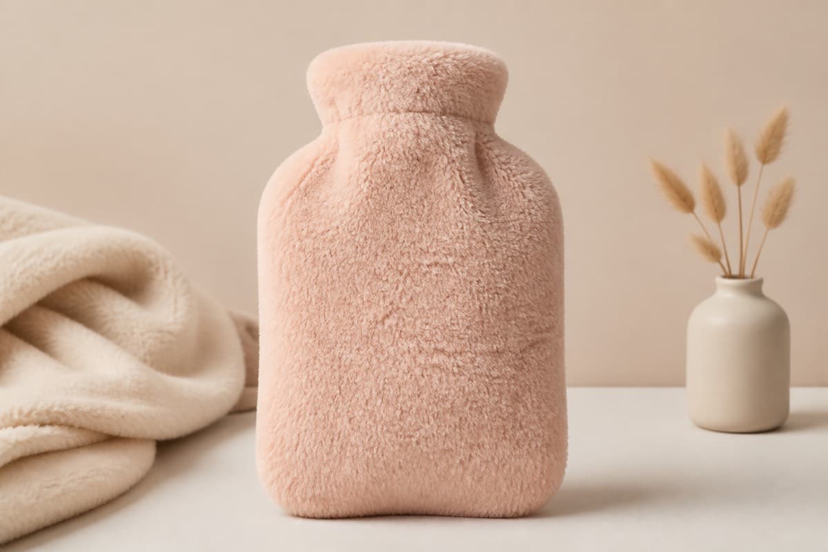 Plush Hot Water Bottle Cover — MX-GF-001